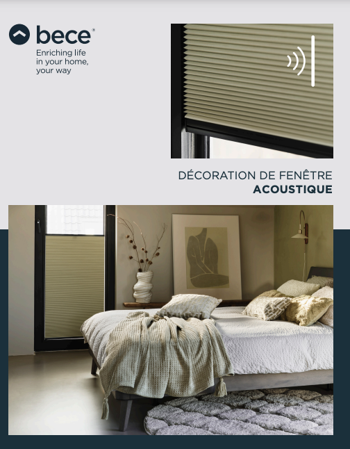 Décoration de fenêtre acoustique