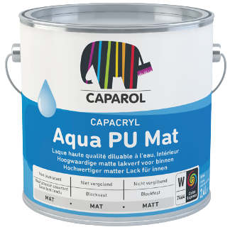 |885809| CAPACRYL AQUA PU MAT - BW - 2,5L