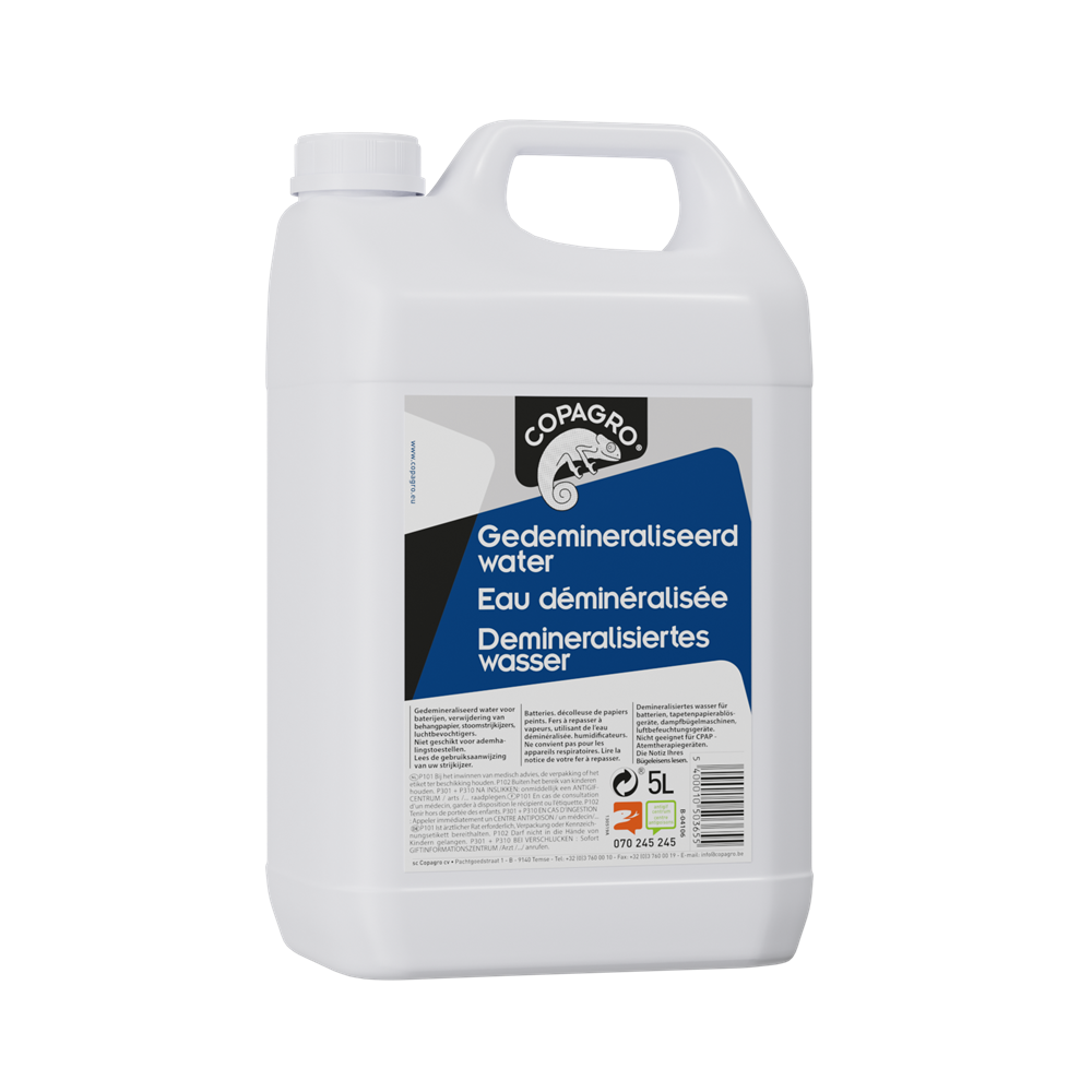 COPAGRO EAU DÉMINERALISÉE 5L