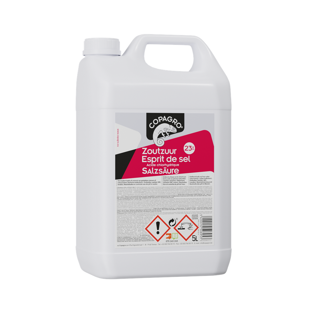 COPAGRO ACIDE CHLORHYDRIQUE 23% 5L