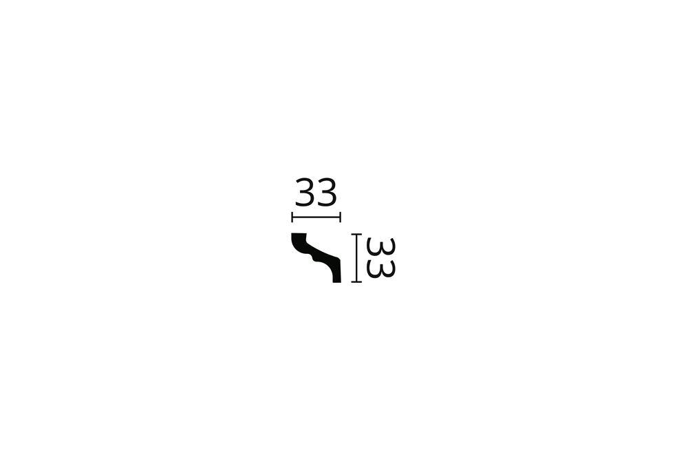 |F| NMC NOMASTYL PLUS MOULURES F 35X30MM 2M