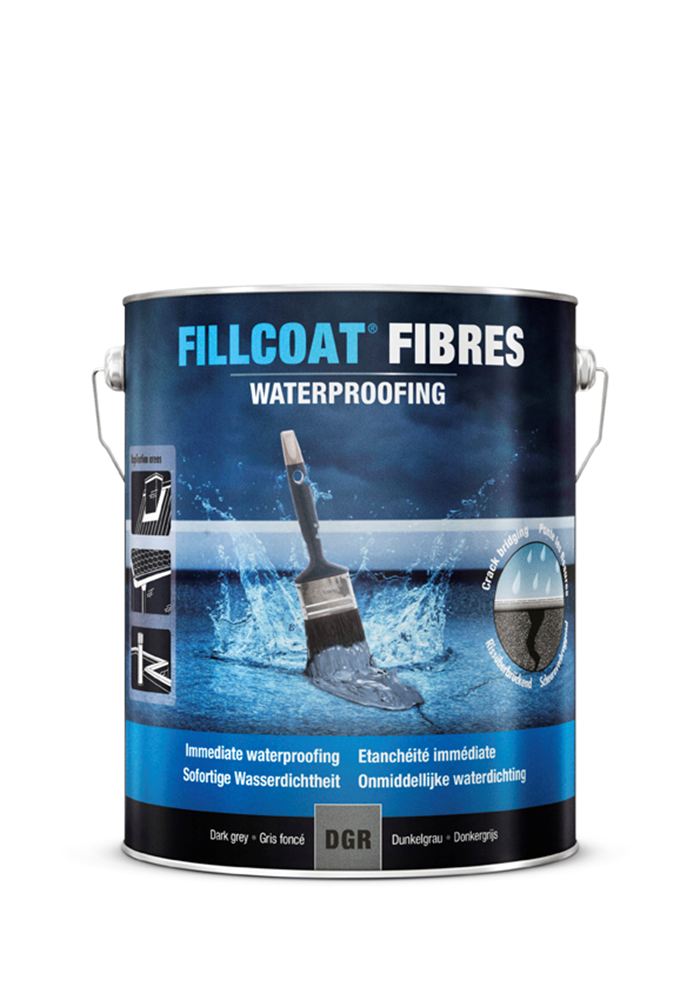 |26.DGR.5| FILLCOAT FIBRES WATERPROOF - GRIS FONCE- 5L