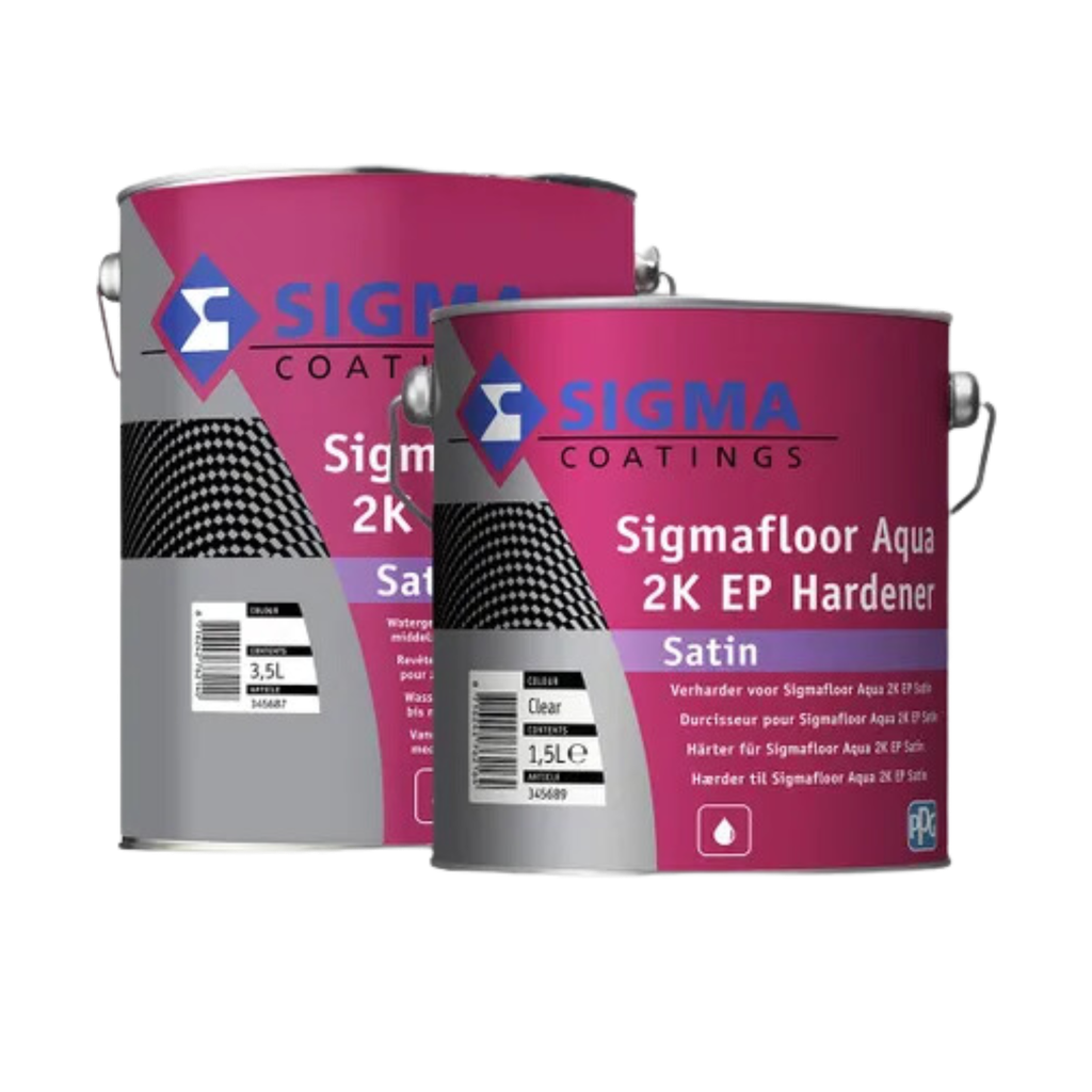 |345764| SIGMAFLOOR AQUA 2K EP SATIN BASE ZN SET 5L