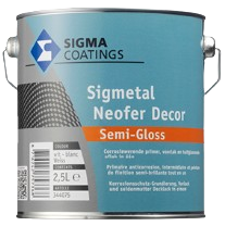 [398804] SIGMETAL NEOFER DECOR SEMI-GLOSS - BLANC - 0,5L