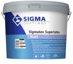 SIGMATEX SUPERLATEX MATT - BLANC - 10L