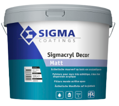 [188739] SIGMACRYL DECOR MATT - BLANC - 15L