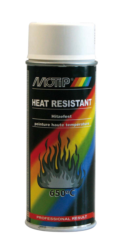 MOTIP 04036 SPRAY HAUTE-TEMPERATURE BLANC - 400 ML