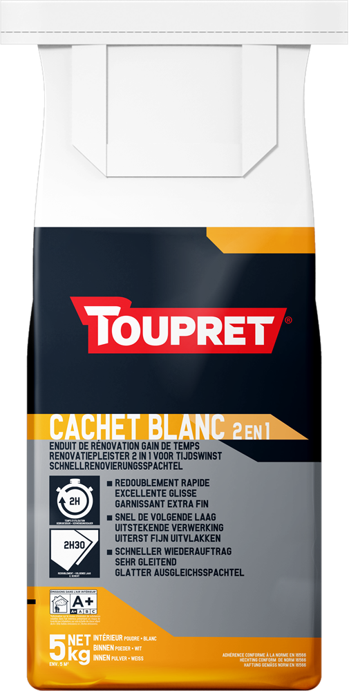 |CABLC05D| TOUPRET CACHET BLANC ENDUIT DE DEGROSSISAGE 5KG (copie)