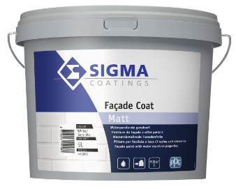 SIGMA FACADE COAT MATT WHITE/BASE WN - 10L