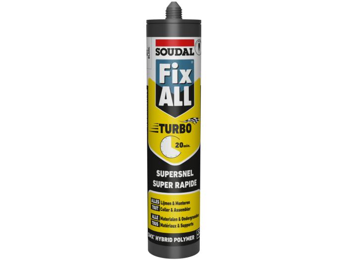 SOUDAL FIX ALL TURBO NOIR 290ML
