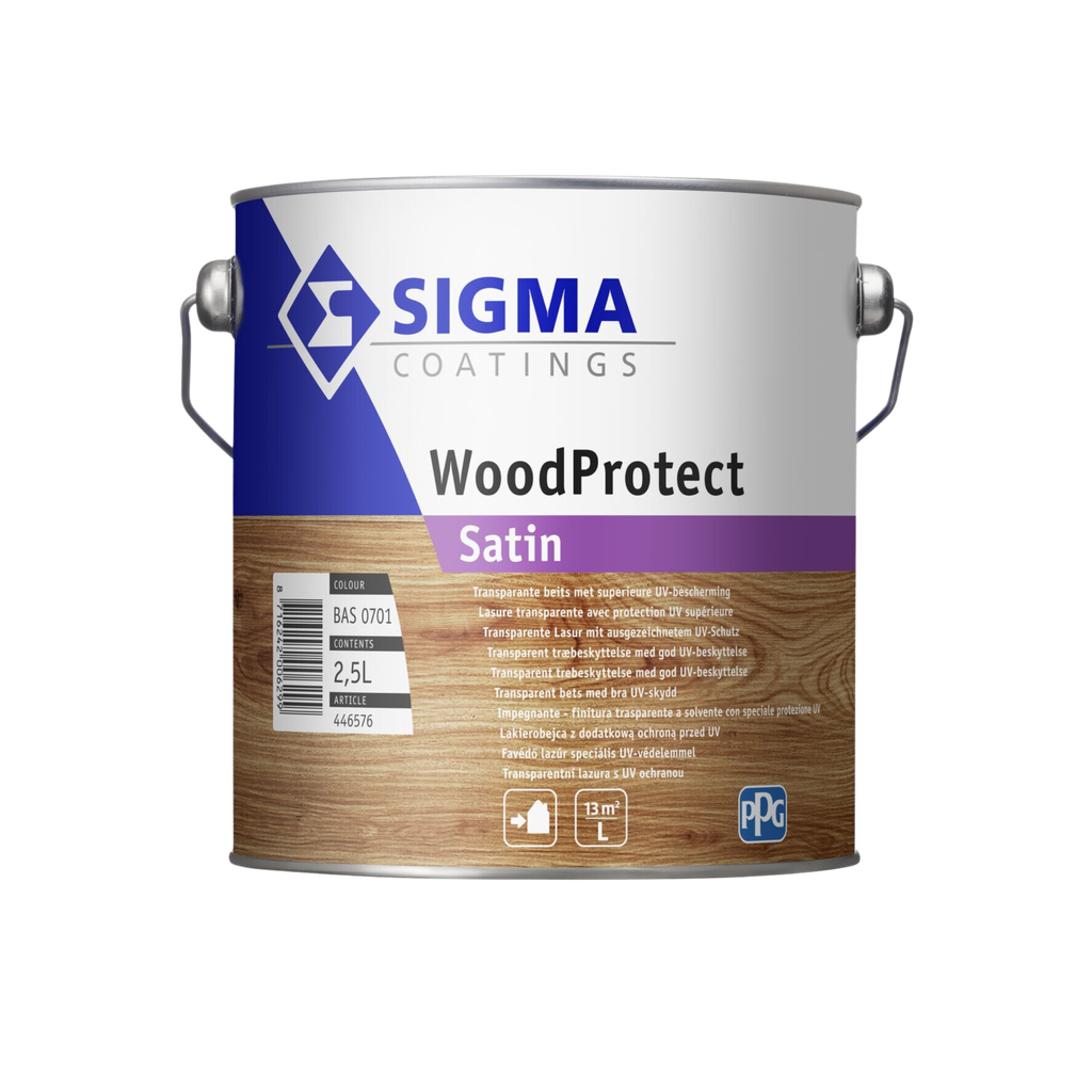 [446577] SIGMA WOODPROTECT SATIN SB - BASE 1701 - 2,5L