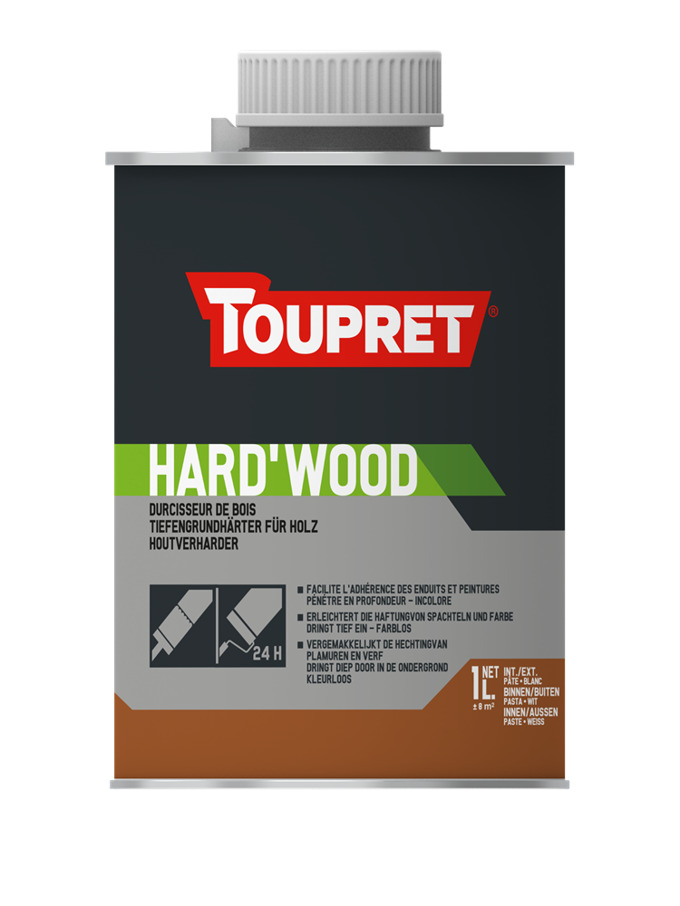 |DURBO01| TOUPRET HARD'WOOD LIQUIDE 1L