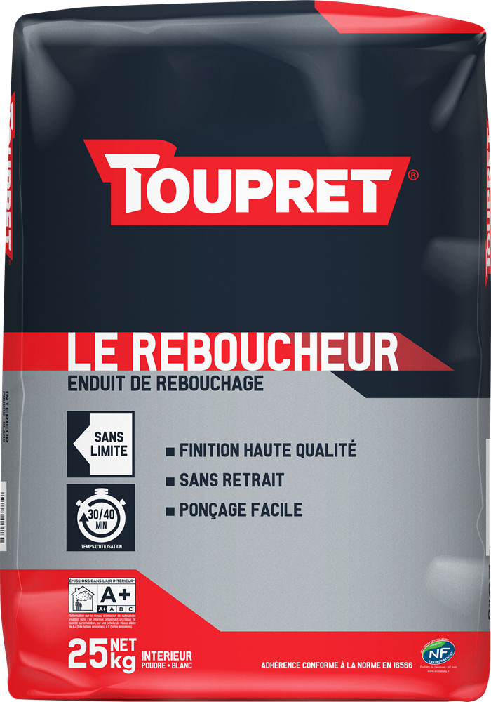 |REB725D| TOUPRET LE REBOUCHEUR CACHET ROUGE25KG