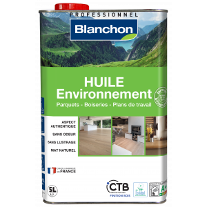HUILE ENVIRONNEMENT - ECOLABEL -BOIS BRUT- 1L