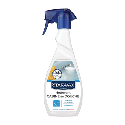 [40382] |40382| CABINE DE DOUCHE NETTOYANT ANTICALCAIRE PULV - 500 ML