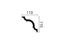 NMC NOMASTYL PLUS MOULURES A 110X110MM-2M