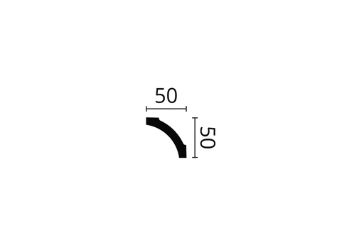 [3000399] |B5| NMC NOMASTYL PLUS MOULURES B5 50X50MM 2M