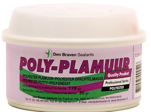 [POLY800] |POLY800| ZWALUW POLY-ENDUIT 800G
