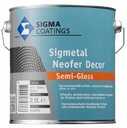 |398804| SIGMETAL NEOFER DECOR SEMI-GLOSS BLANC 0,5L