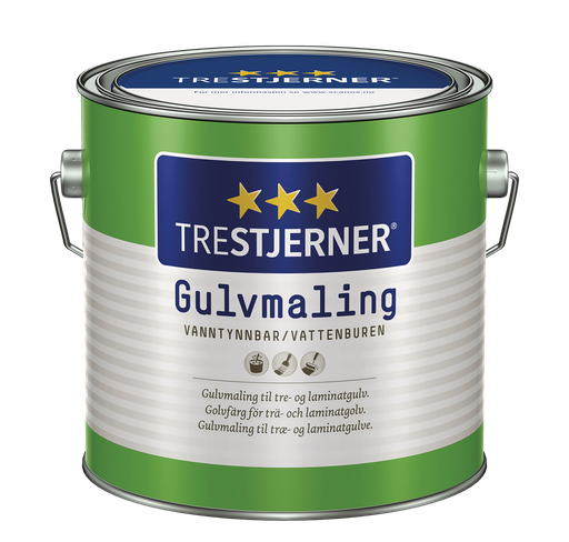 [OXAU-AA-030] TRESTJERNER GULVMALING  A BASE  3 L