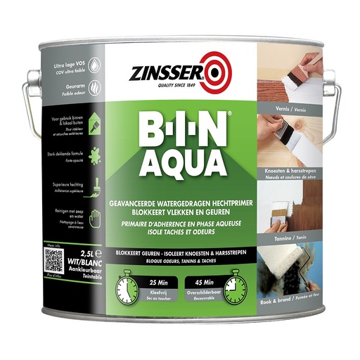 [849.BE.1] ZINSSER BIN AQUA - 1L