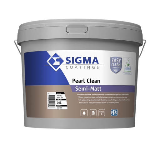 [461089] SIGMA PEARL CLEAN XTREME SEMI-MAT WHITE/BASE WN - 10L