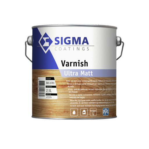 [471574] SIGMA VARNISH  ULTRA MATT - BASE WN - 2,5L