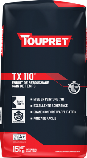 [REB915D] TOUPRET TX110 ENDUIT EN POUDRE - 15KG